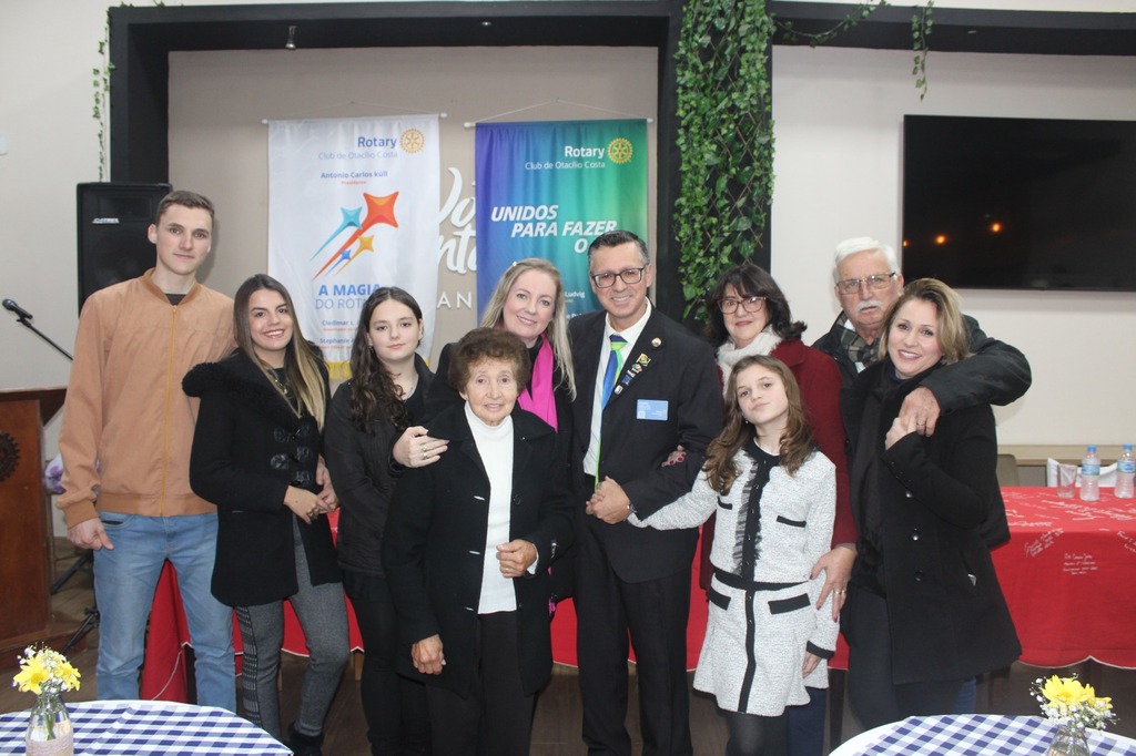 Fabiano Ludwig toma posse na presidência do Rotary Club de Otacílio Costa