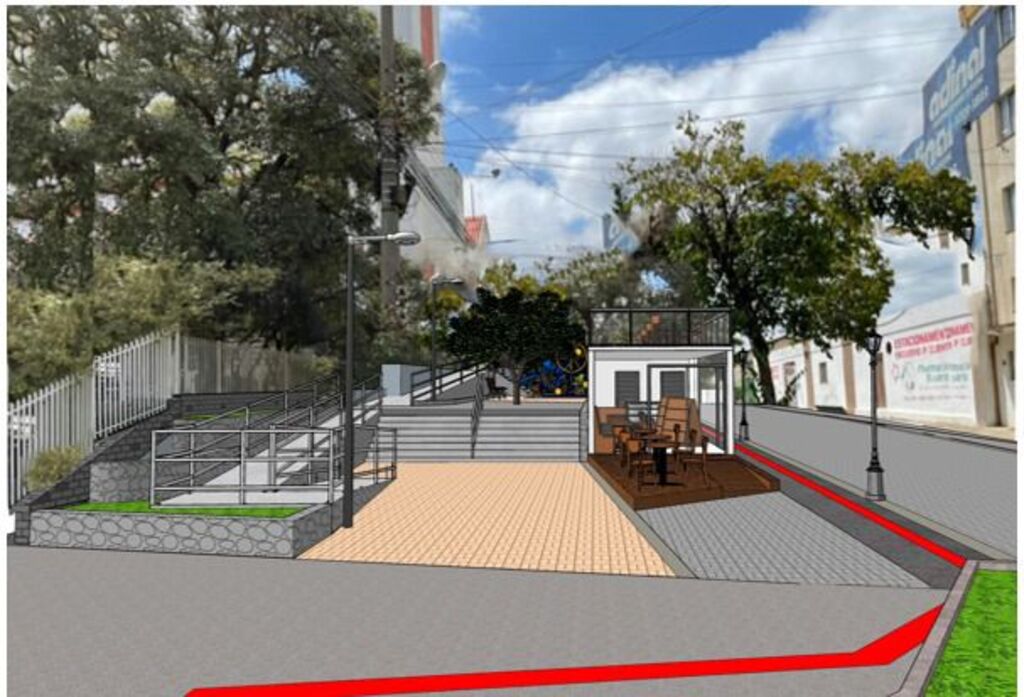 Imagem Artigo Geral Revitalização conta com projeto arquitetônico doado pelo Núcleo de Engenharia e Arquitetura da ACIL