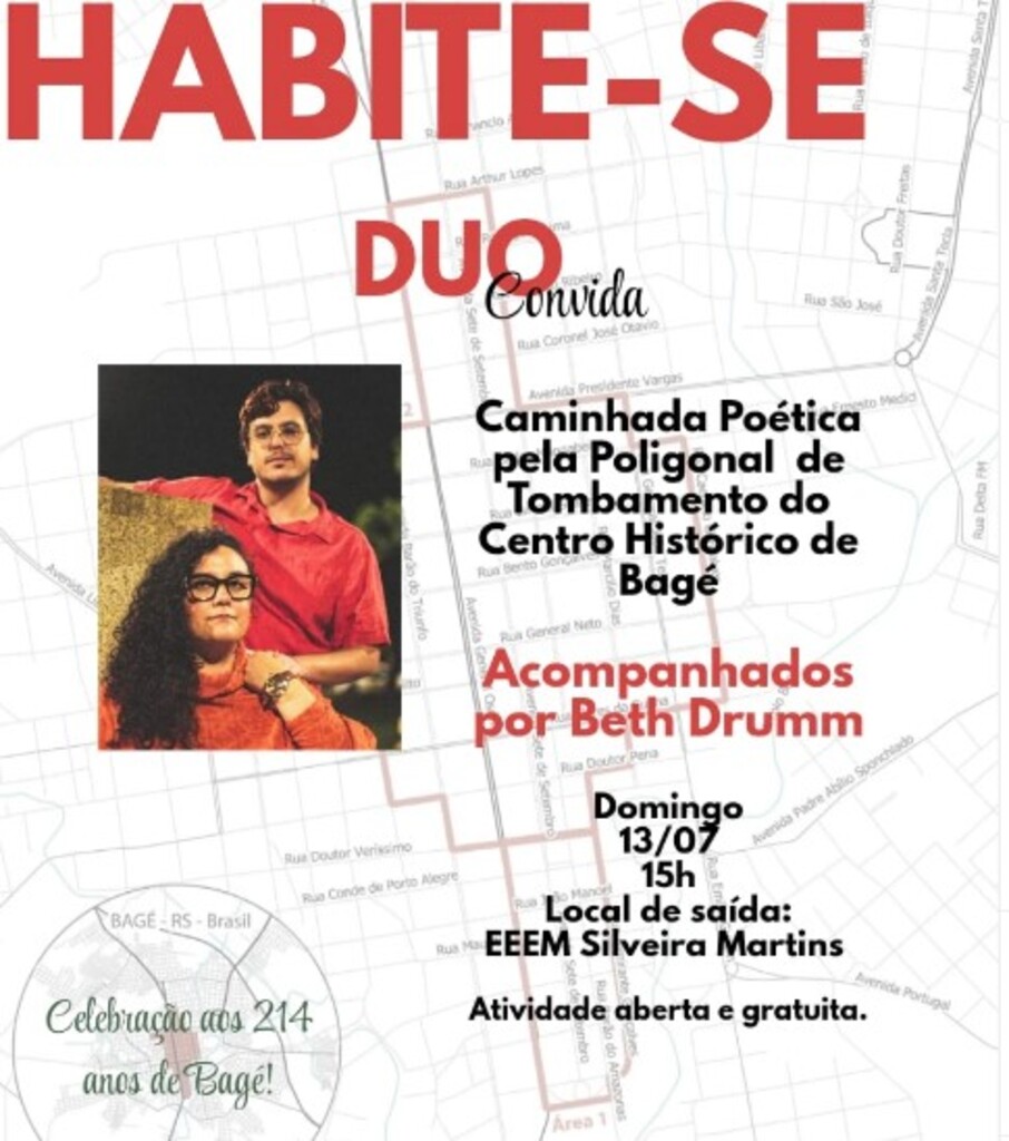 Caminhada poética convida comunidade a redescobrir o Centro Histórico