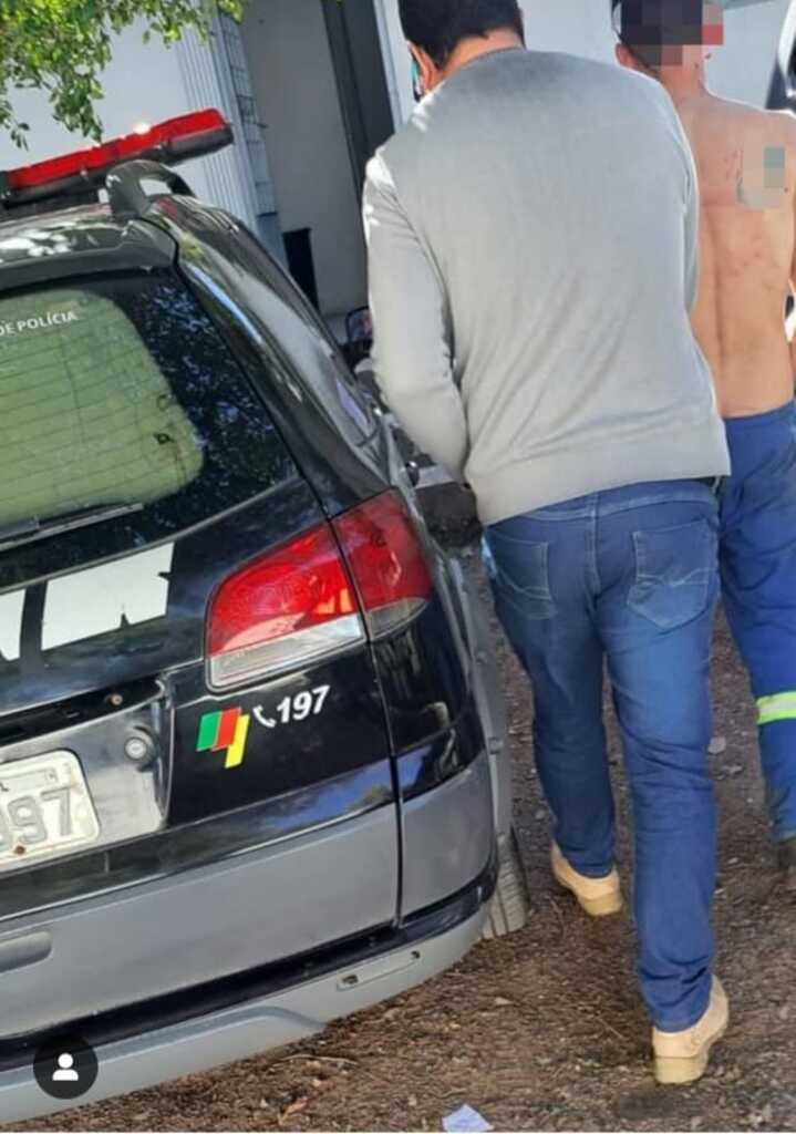 Homem agride policiais e acaba preso em Candiota