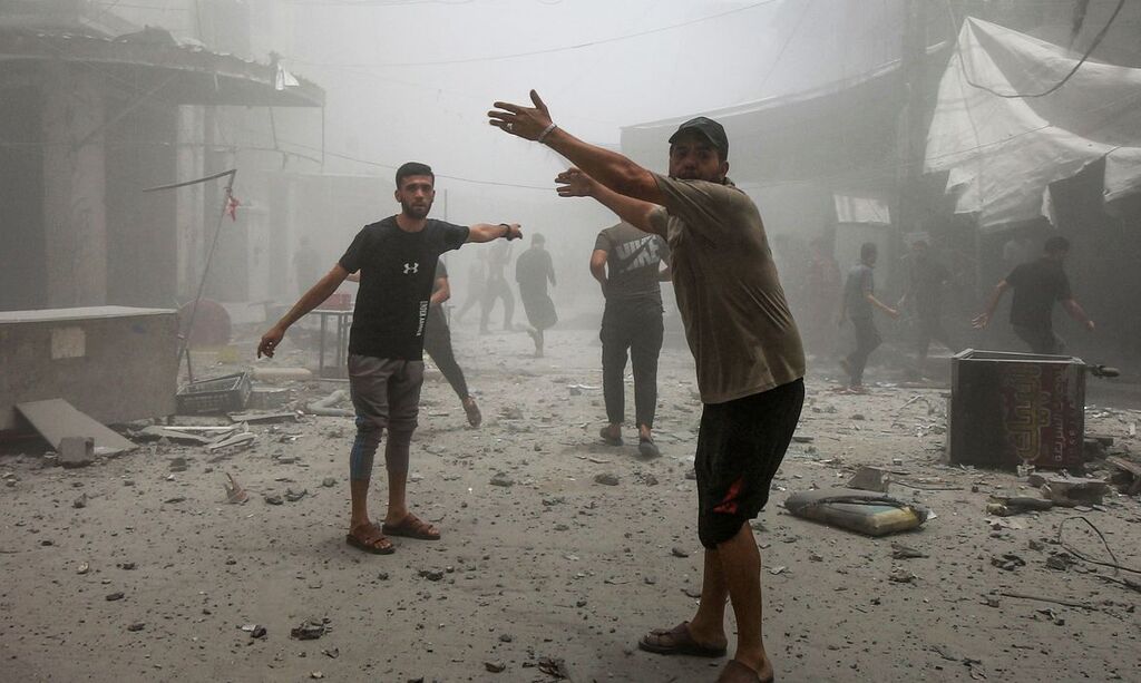 Míssil israelense atinge crianças de Gaza que coletavam água