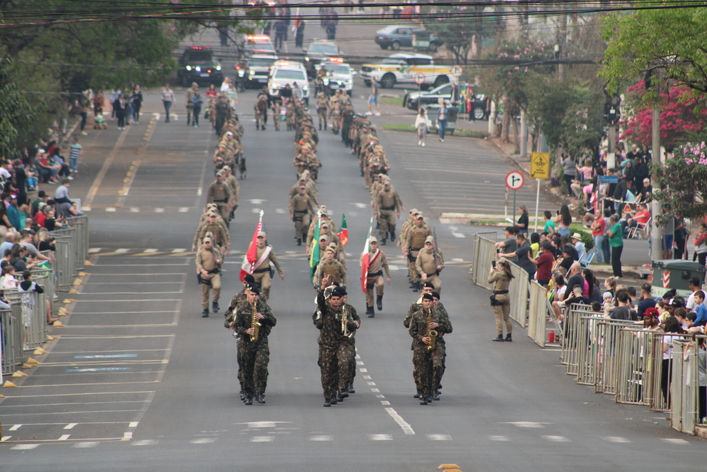 Encerram nesta quarta as inscrições para entidades interessadas em participar do Desfile Cívico