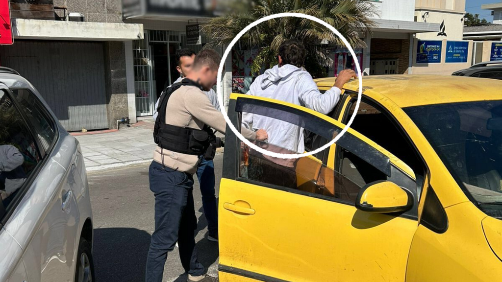 Polícia Civil prende foragido por tentativa de latrocínio no centro de Imbituba