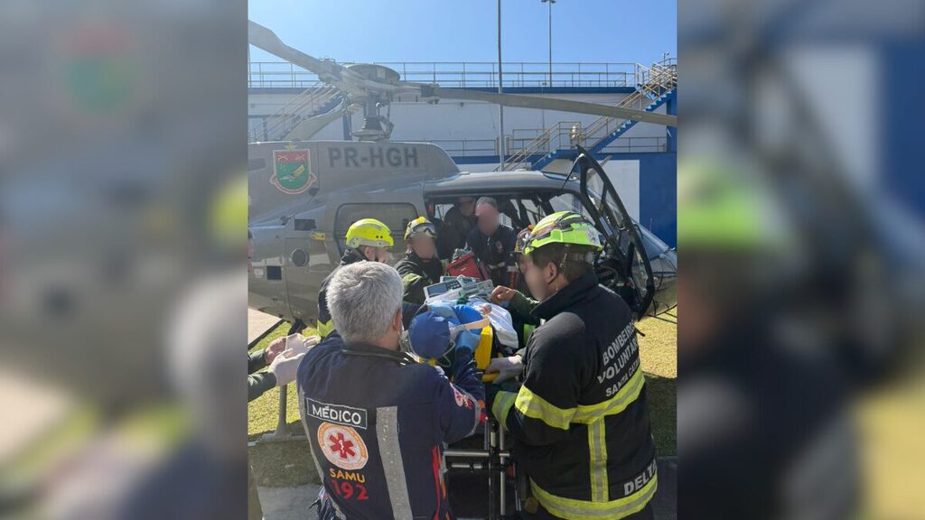 Trabalhador sofre acidente grave na ETA Cubatão