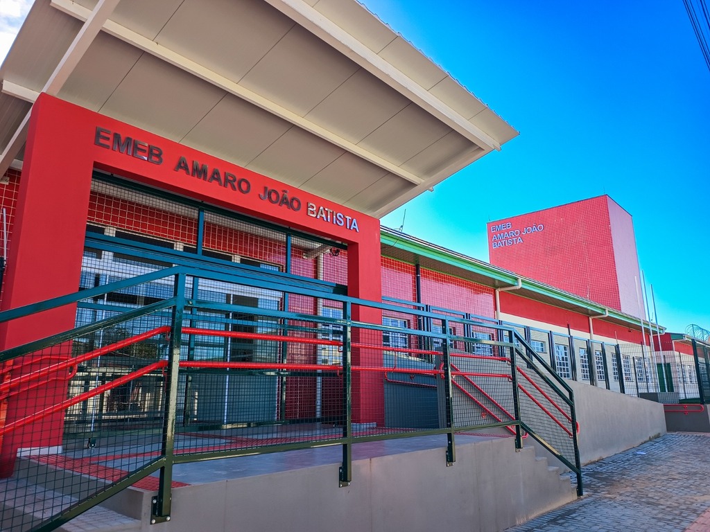 Governo de Criciúma inaugura nova Escola Municipal Amaro João Batista, na Grande Santa Luzia