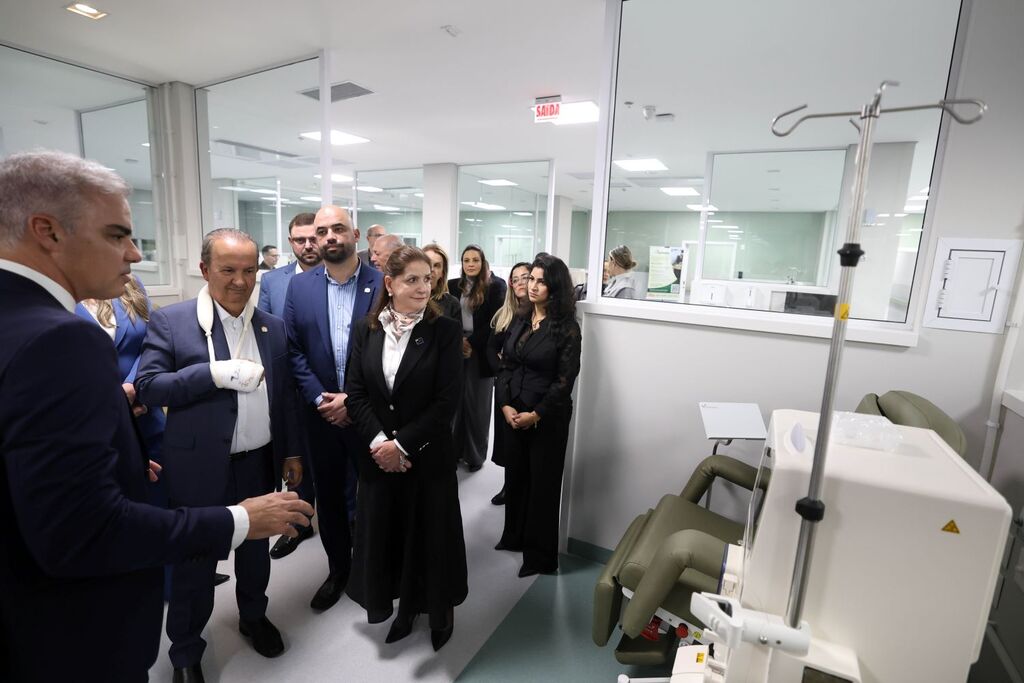 Jorginho Mello participa da inauguração do Centro de Alta Complexidade Renal na Grande Florianópolis