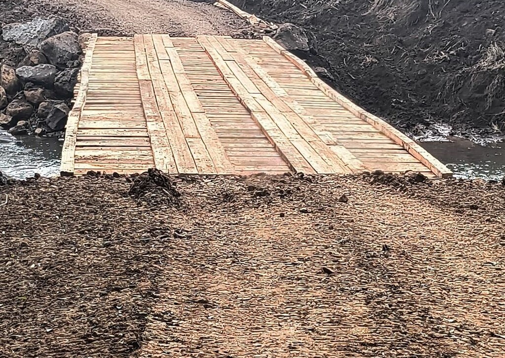 Ponte de Tunápolis no trajeto Canaleta – São Jorge é reformada