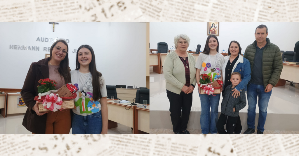 Estudante de Santa Terezinha recebe Moção de Aplauso após conquistar medalha de ouro na OBMEP
