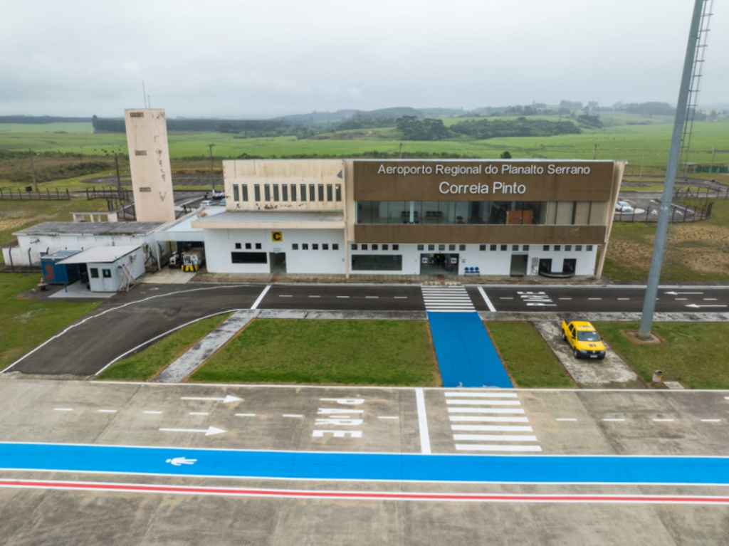 Aeroporto da Serra Catarinense retoma voos para São Paulo a partir de novembro
