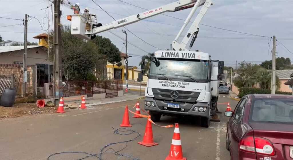 Celesc reforça rede elétrica em Campos Novos com investimento de R$ 300 mil