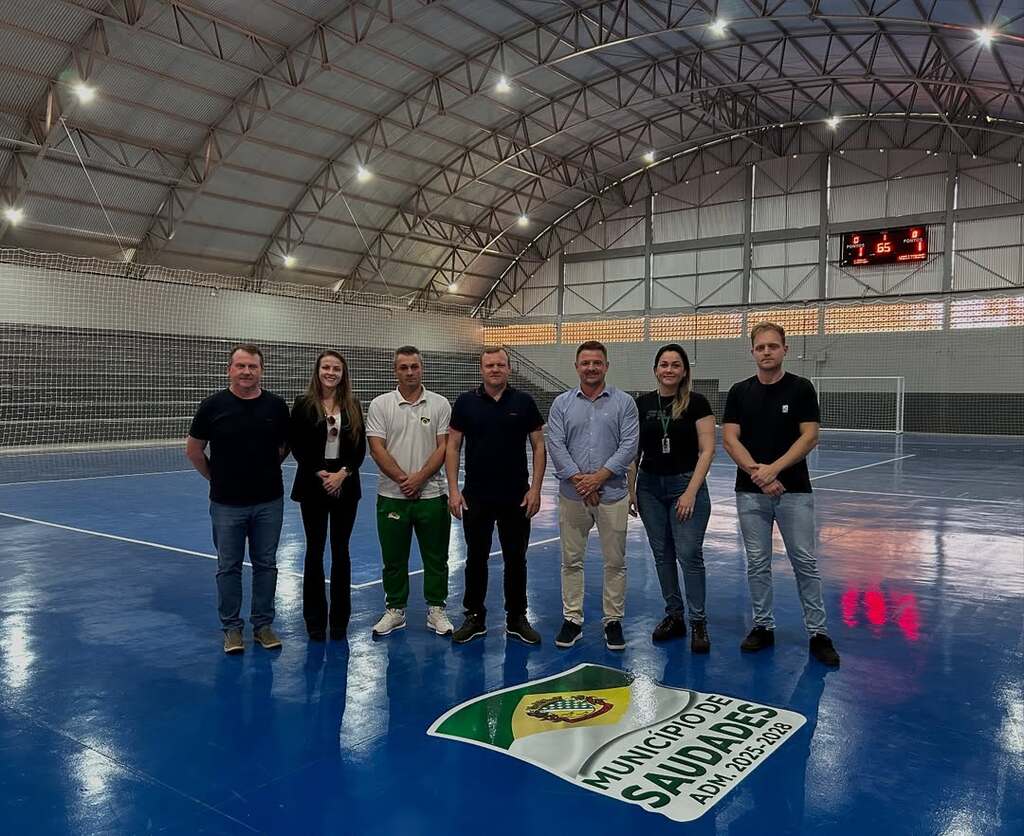 Saudades libera novo ginásio com início da 15ª Taça Dass