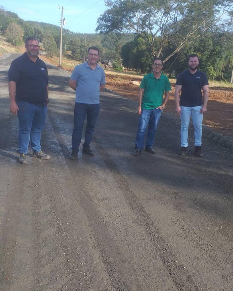 Linha Nova Ibiaçá terá novo trecho asfaltado em Serra Alta