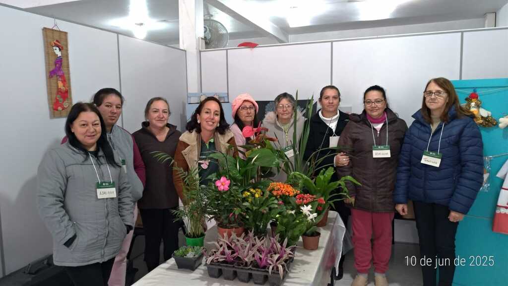 Floricultura – Produção de flores e plantas ornamentais é tema de curso em Otacílio Costa