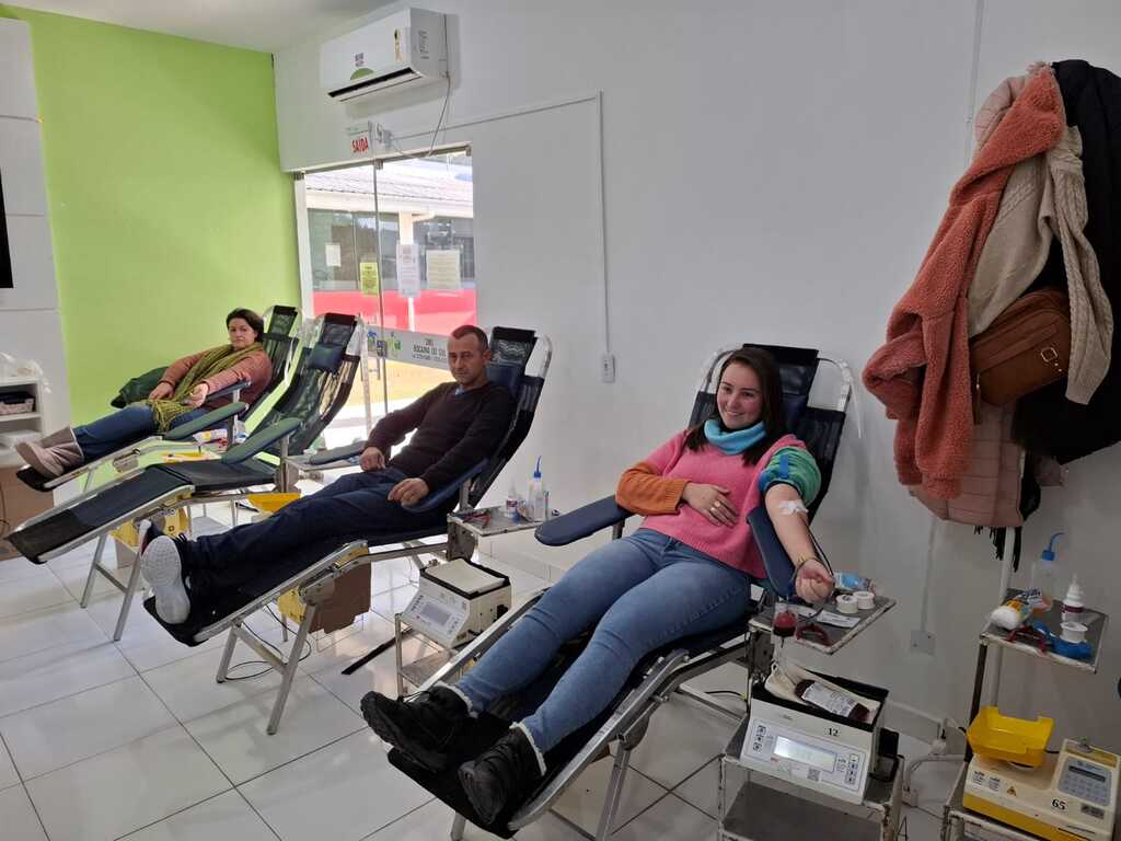 Campanha de doação de sangue mobiliza moradores de Bocaina do Sul