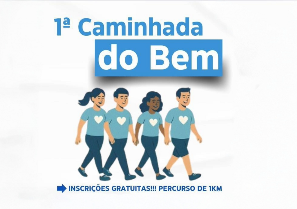 Hospital Regional promove Caminhada do Bem para arrecadação solidária