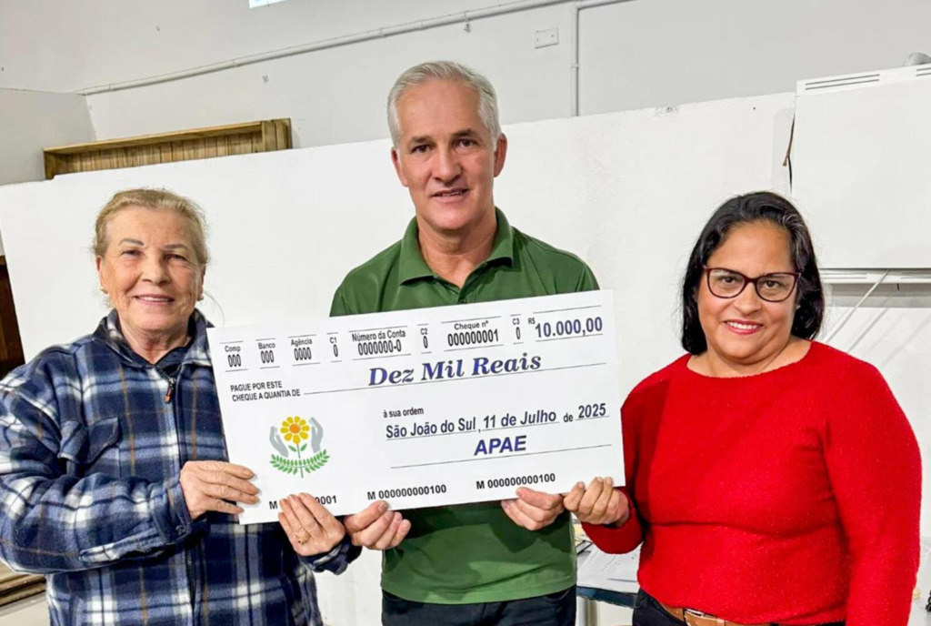 BINGO DA APAE DE SÃO JOÃO DO SUL É SUCESSO DE PÚBLICO