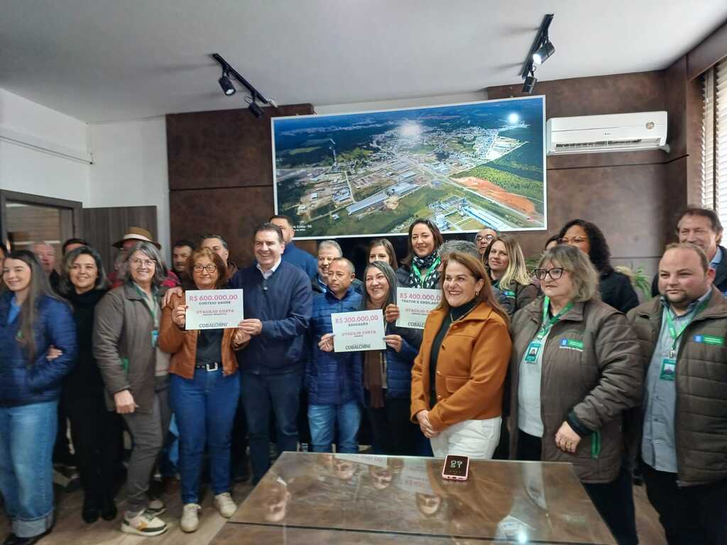 Município recebe mais R$ 1,3 milhão em emenda do deputado federal Valdir Cobalchini