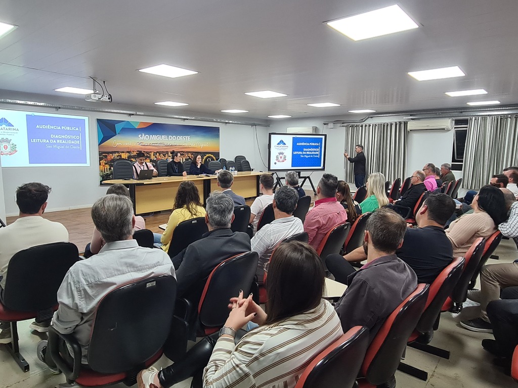 Apresentado o Diagnóstico para revisão do Plano Diretor