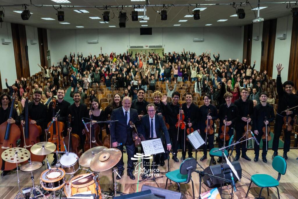 Festival Internacional tem início com concerto emocionante em Lages