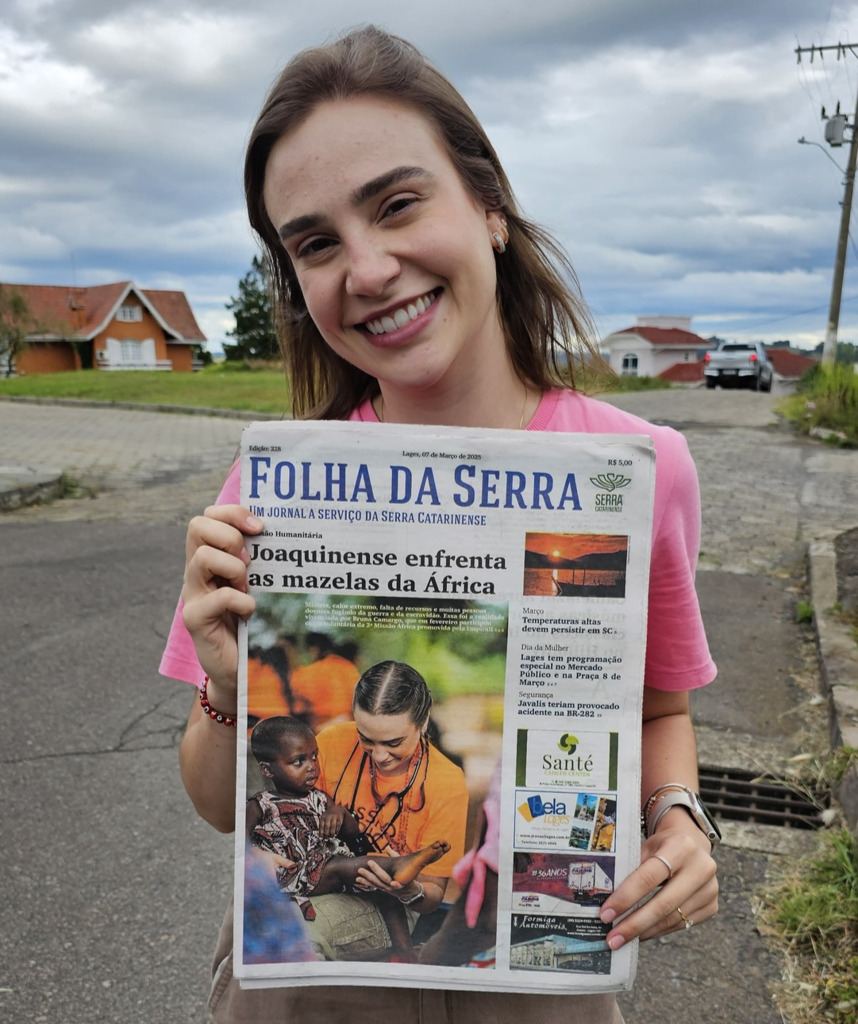 Destaque da edição 228 do Folha, Bruna Camargo recebe Moção de Aplausos
