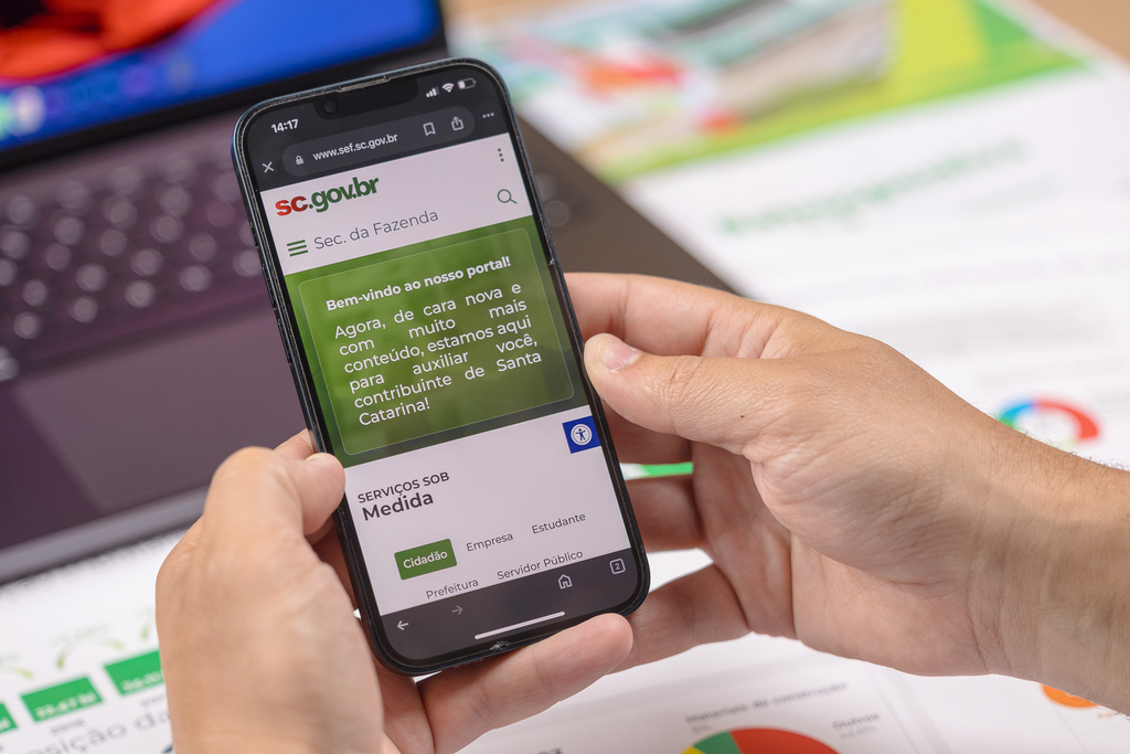 Santa Catarina é o segundo estado com maior proporção de domicílios com internet no Brasil