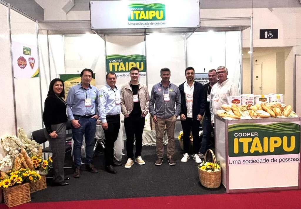 Cooperitaipu leva farinhas ao maior evento de panificação da América Latina