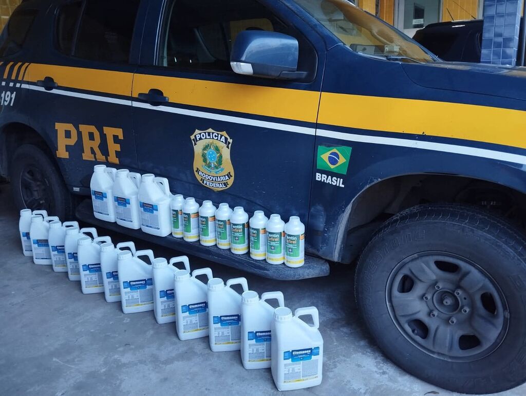 Uruguaianense presa por contrabando de agrotóxicos