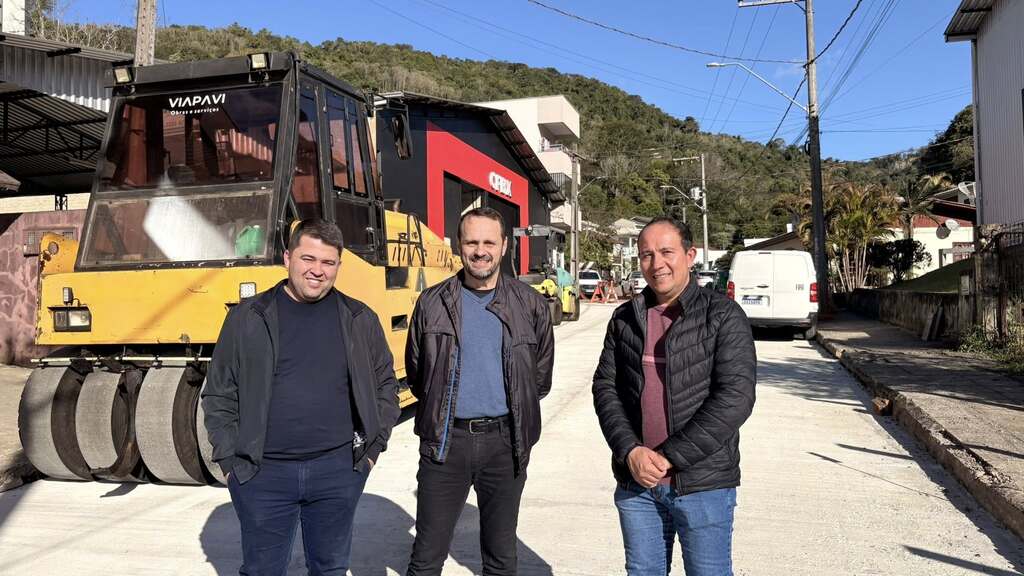 Capinzal acompanha revitalização da Rua José Cadorin com foco em segurança e qualidade