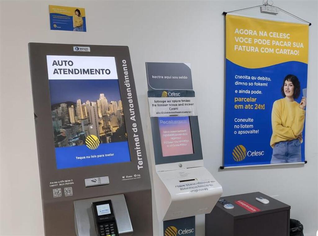 Celesc adota pagamento com cartão em Joinville para modernizar atendimento