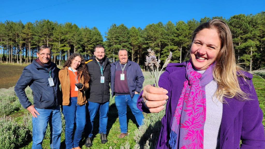 Epagri apoia empreendimento turístico com flores na Serra de SC
