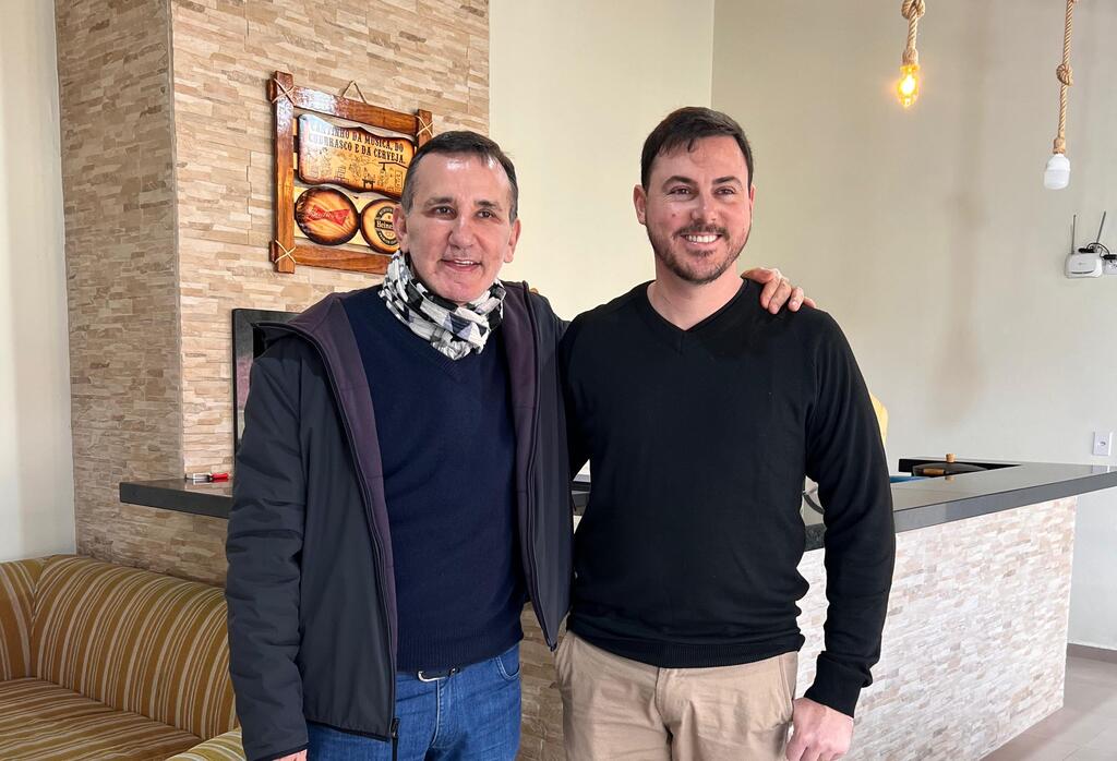 Deputado Jorge Goetten visita Otacílio Costa para tratar de recursos e política local