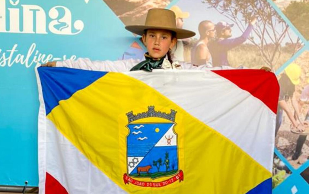 JOVENS DE SÃO JOÃO DO SUL SE DESTACAM NA  21ª FESTA CAMPEIRA NACIONAL DE CAMPEÕES