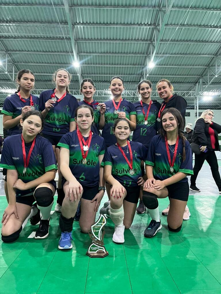Sulvôlei conquista vice-campeonato no Gaúcho Mirim