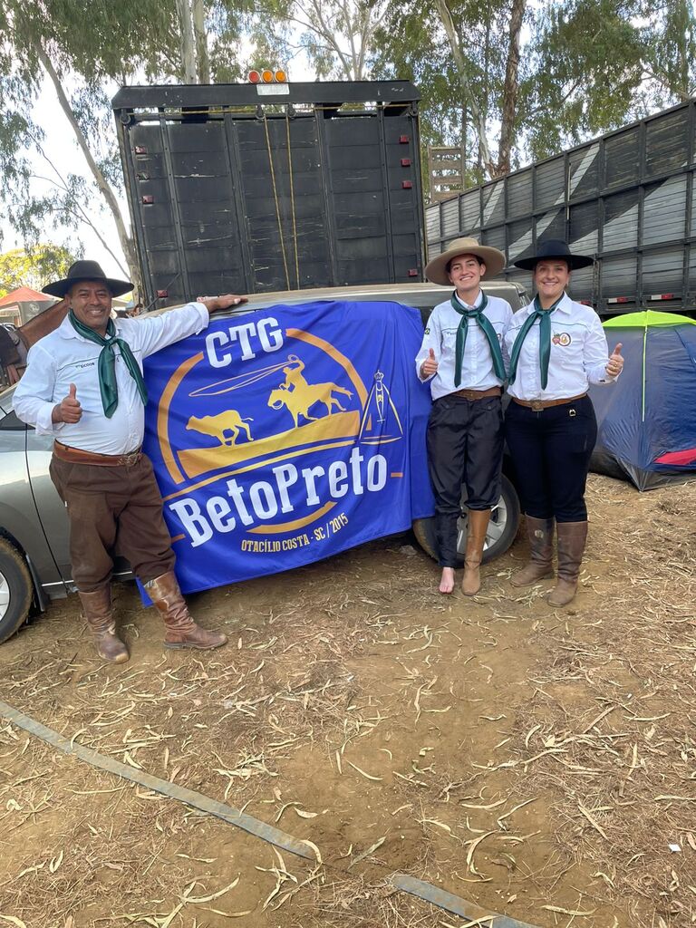 CTG Beto Preto leva o nome de Otacílio Costa ao pódio no Rodeio Nacional em Goiás