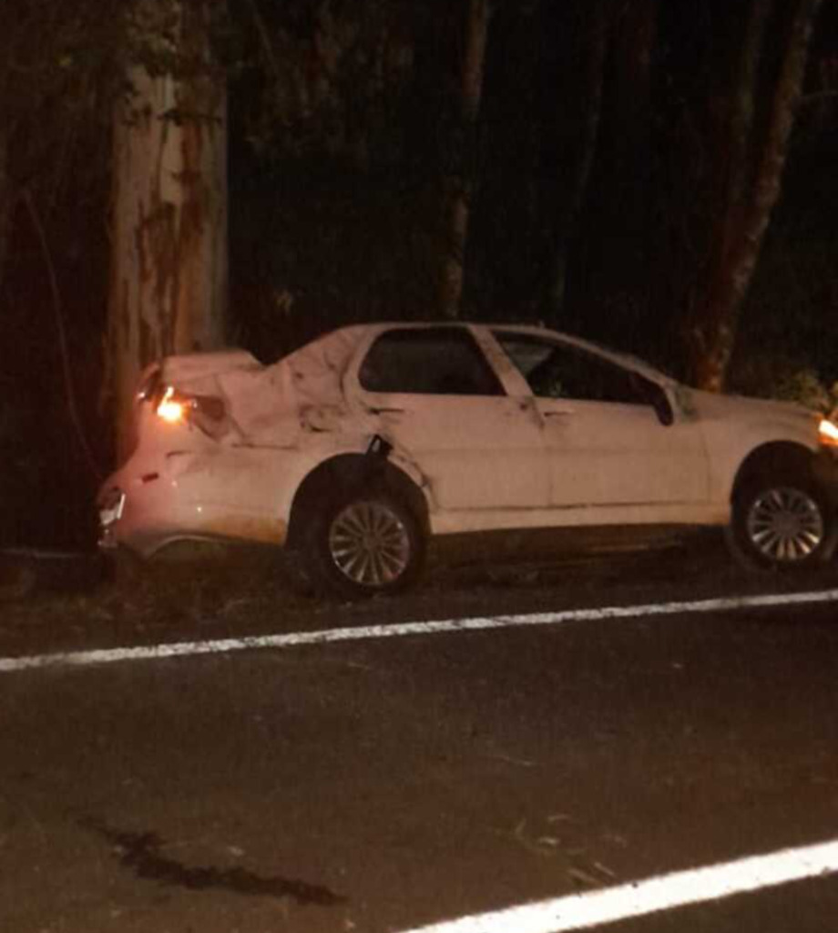 Acidente de trânsito é registrado nesta madrugada na SC 161