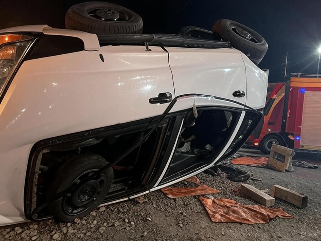 Homem morre após capotar carro na BR-470 em Rio do Sul