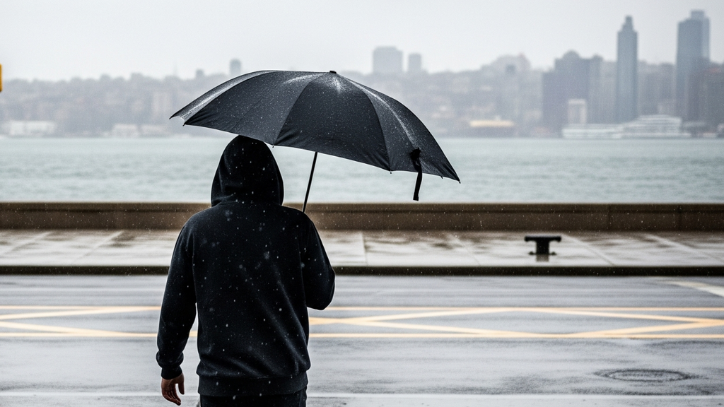 Frente fria, temporais e frio intenso marcam a semana no Litoral Sul de SC