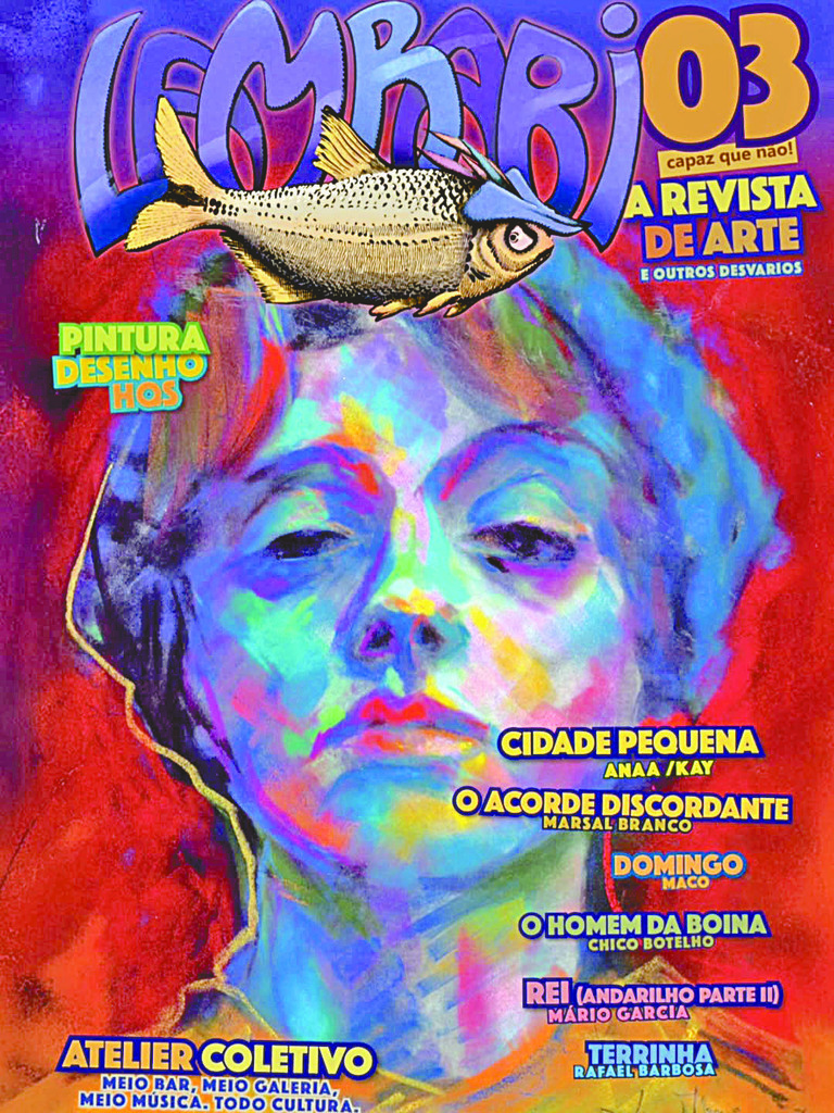 Revista Lambari reúne artistas de Bagé, França e Uruguai em nova edição