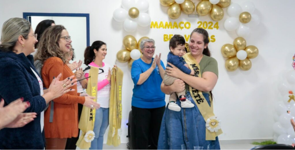 Saúde de Joinville promove Mamaço e outras ações de incentivo ao aleitamento materno no Agosto Dourado