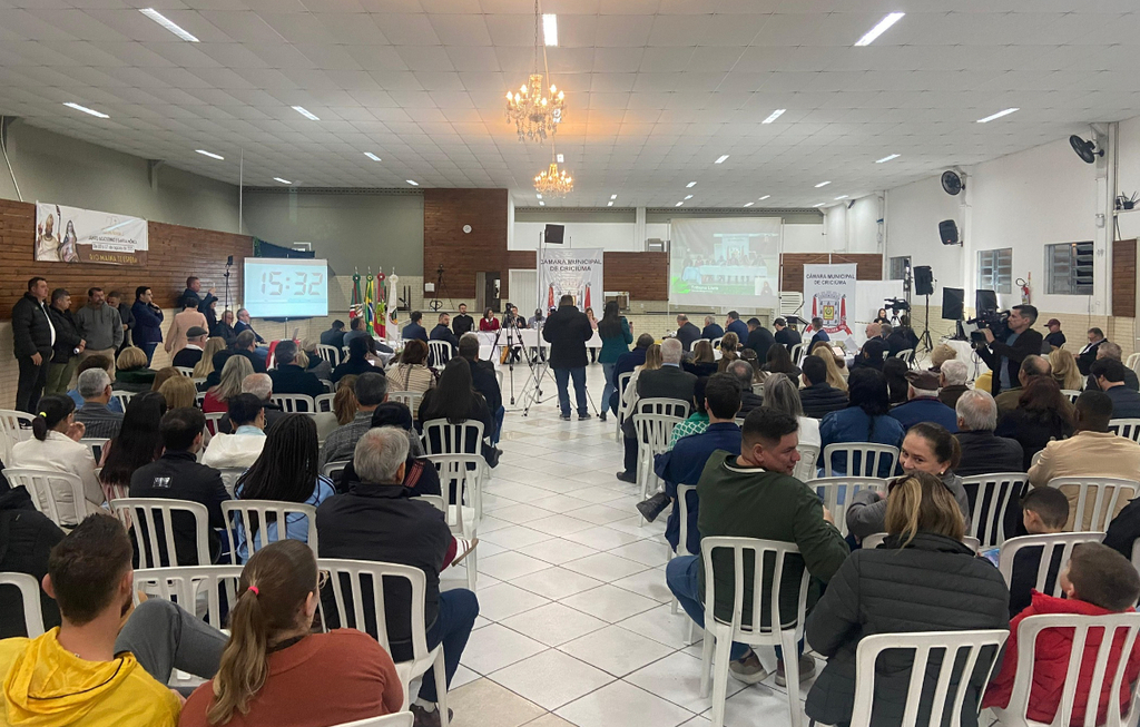 Resumo da 52ª Sessão Ordinária da 20ª Legislatura da Câmara de Criciúma