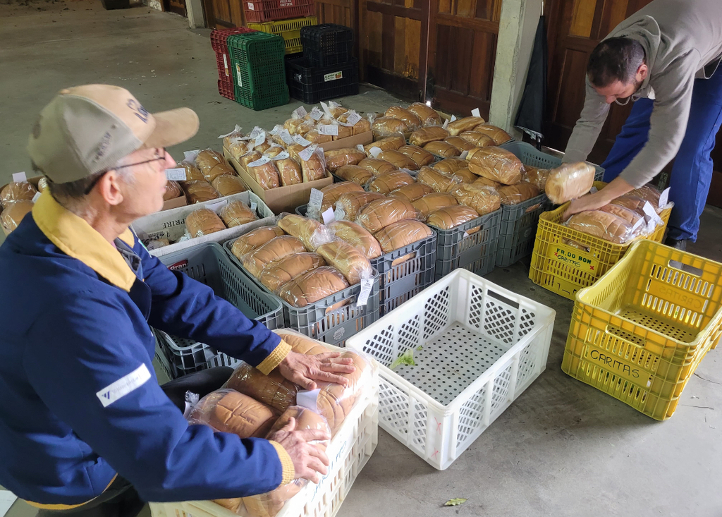 Alimentos são distribuídos para entidades e famílias em situação de vulnerabilidade em Urussanga