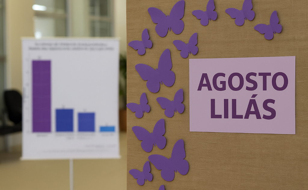 Com 62 casos de violência, Cocal do Sul reforça rede de apoio às mulheres no Agosto Lilás