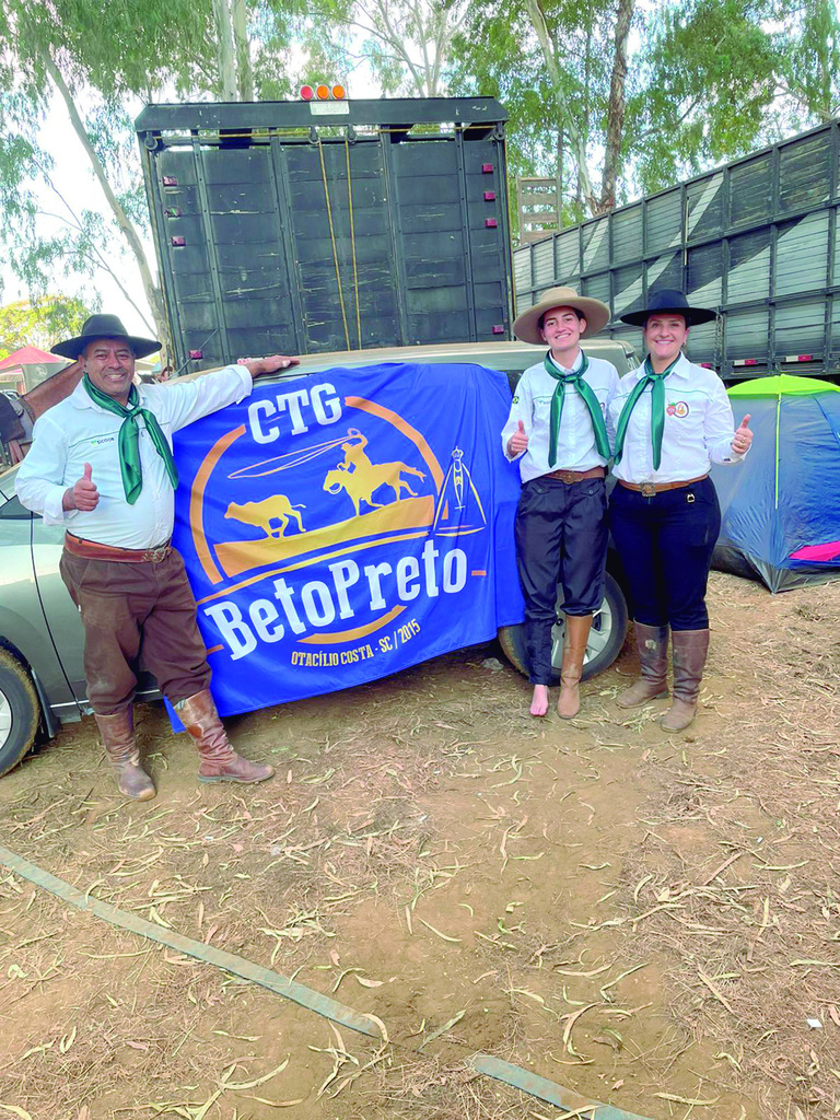 CTG Beto Preto leva o nome de Otacílio Costa ao pódio no Rodeio Nacional em Goiás