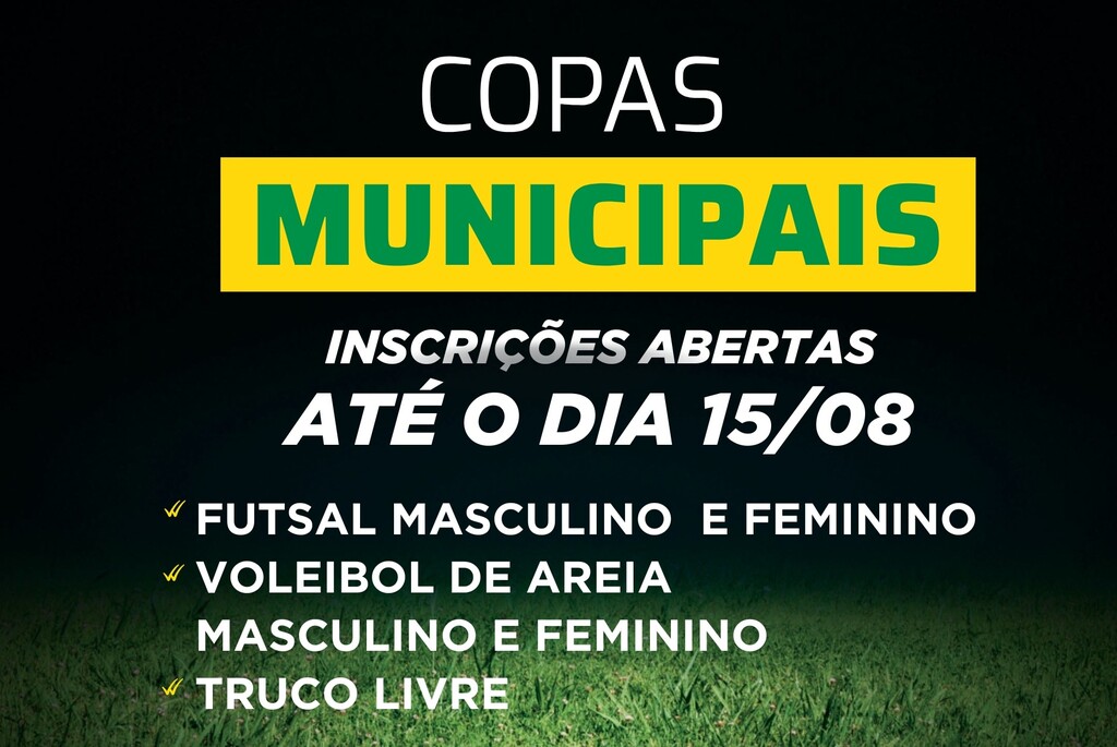 Itapiranga abre inscrições para copa municipal