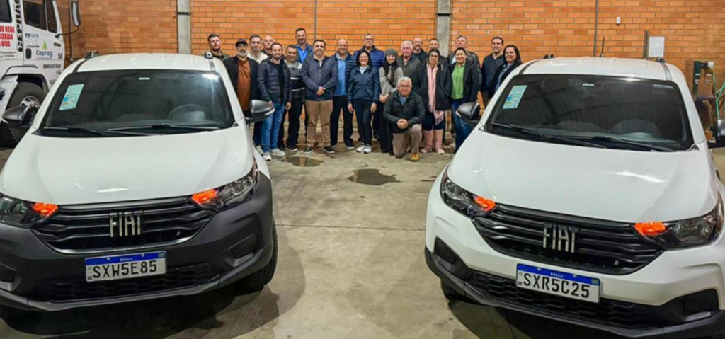 CEPRAG ADQUIRE DUAS PICAPES 0KM