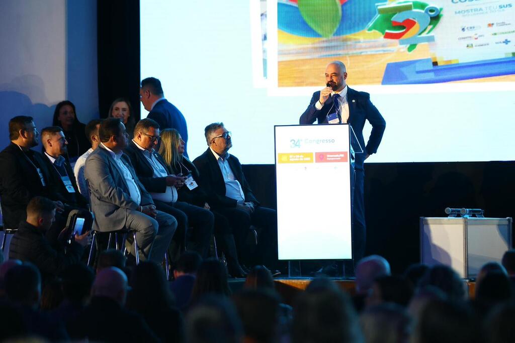 Secretário da Saúde de SC participa do 34º Congresso das Secretarias Municipais de Saúde do RS