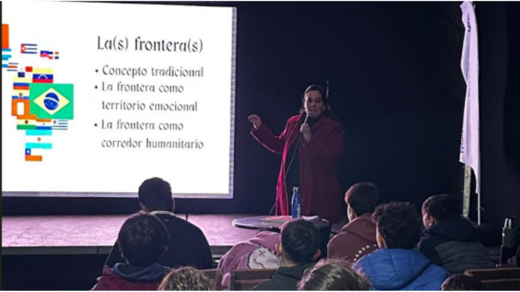Palestra debate fronteira como espaço de acolhimento e construção de vínculos
