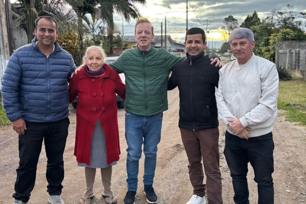 Deputado Ismael dos Santos realiza roteiro ao lado do Presidente da Câmara em Araranguá