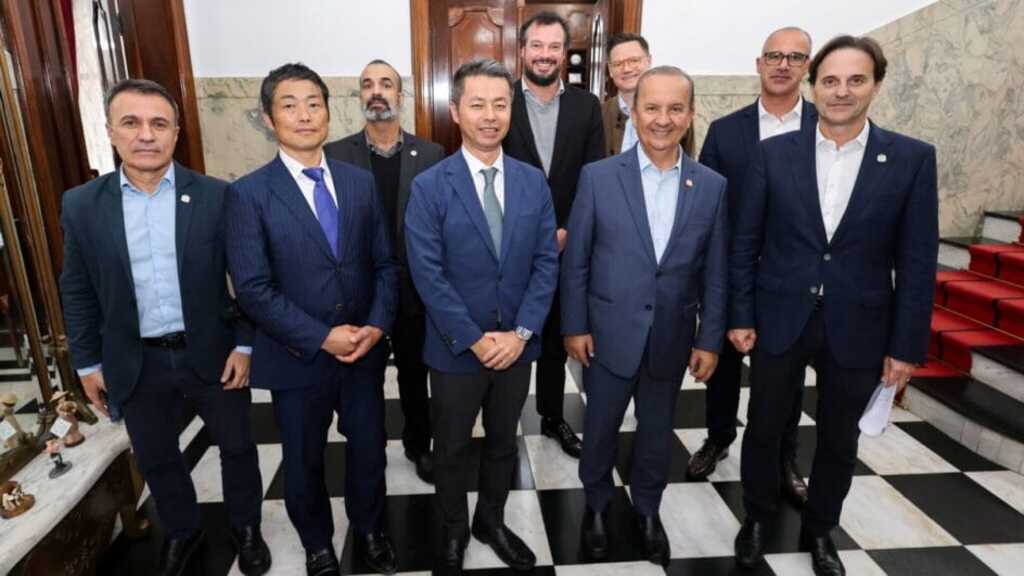 Multinacional japonesa informa a Jorginho que estuda investimentos em SC