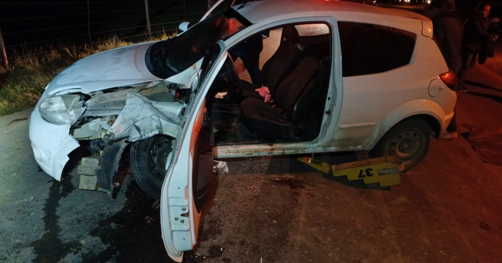 Grave acidente na SC-340, em Witmarsum, mobiliza equipes de resgate